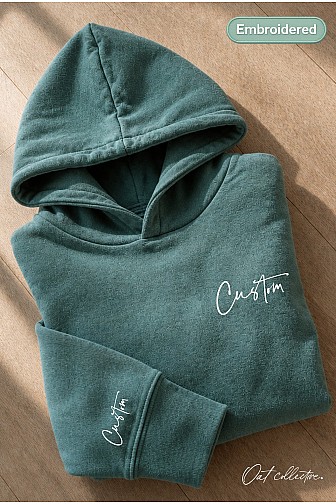 CUSTOM EMBROIDERED HOODIE PULLOVER SWEATSHIRT HOODIE