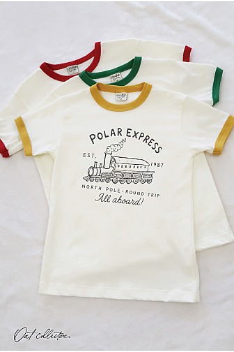 POLAR EXPRESS TODDLER UNISEX RINGER TOP