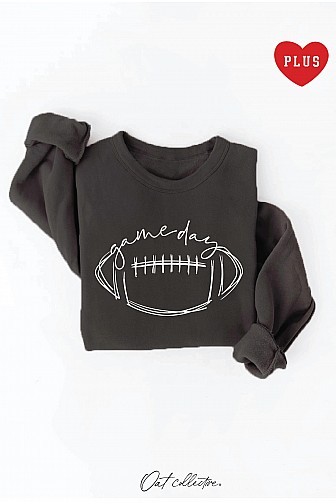 GAME DAY FOOTBALL PLUS GRAPHIC SWEATSHIRT