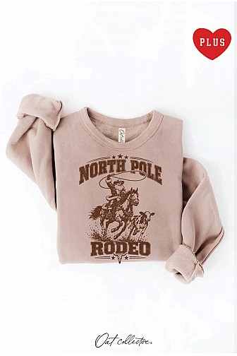 NORTH POLE RODEO PLUS GRAPHIC SWEATSHIRT