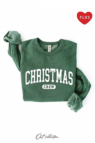 CHRISTMAS CREW PLUS GRAPHIC SWEATSHIRT   